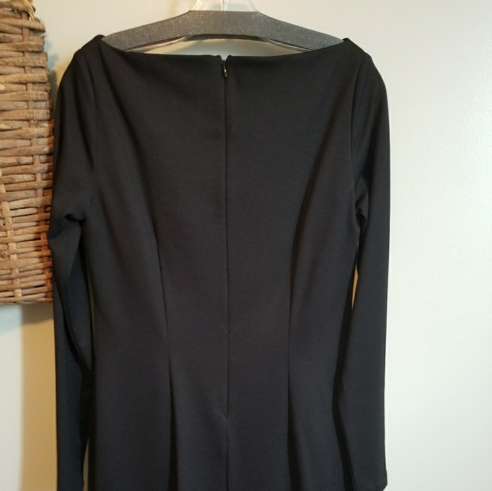 Serena and Lily shift dress. LBD. Long sleeve - Picture 2 of 5